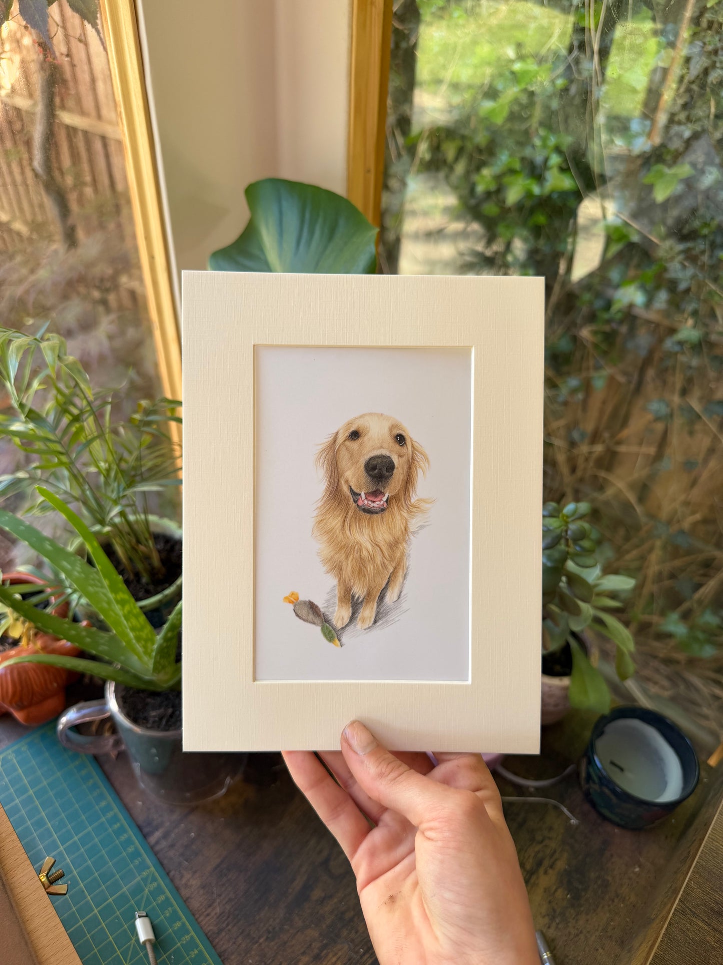 Mount your portrait!