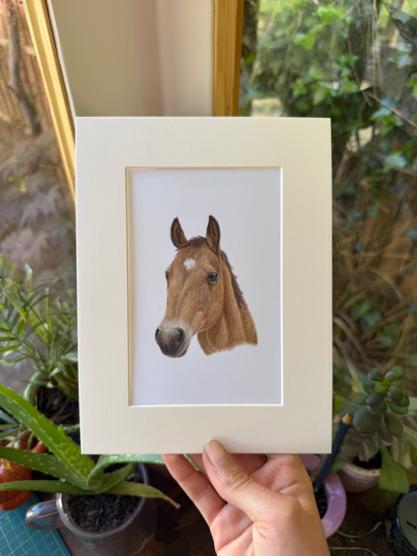 Mount your portrait!